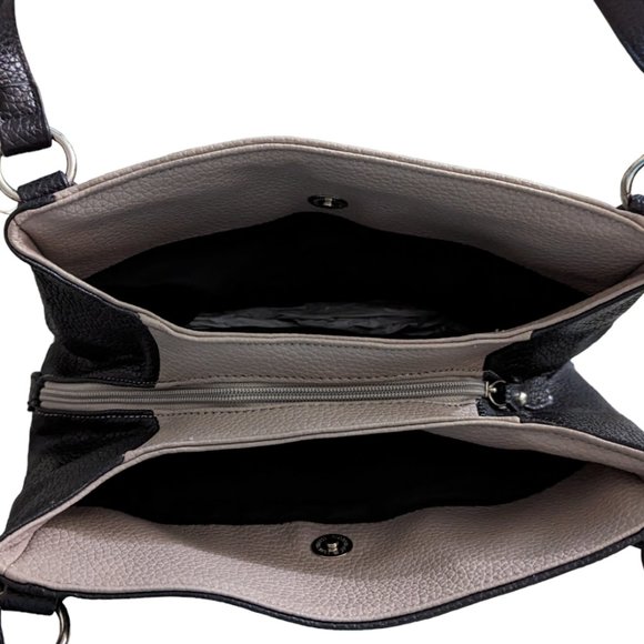 Nine West NWT Summer S'mores Handbag, black/grey - Picture 4 of 5